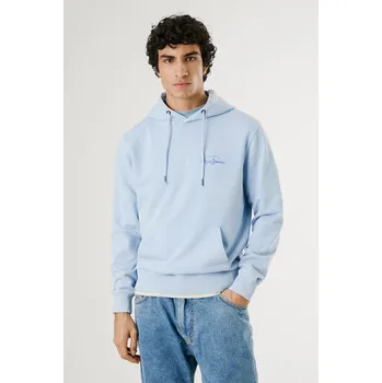 Pánská mikina Pepe Jeans Pánská mikina TERREL HOODIE Barva: modrá, Velikost: XL