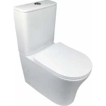 Klozet WC, vestavné Domoletti MT621BTW, s víkem, 380x605 mm