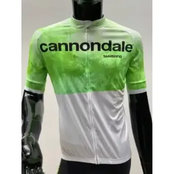 cyklistický dres Cannondale CFR Replica pánský dres krátký rukáv White vel. L