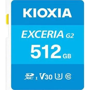 Paměťová karta Kioxia Exceria G2 SD Card 512GB (LNEX2L512GG4)