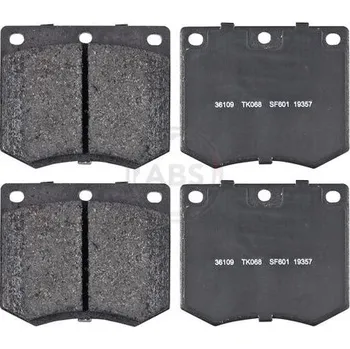 Brzdová destička Sada brzdových destiček, kotoučová brzda A.B.S. 36109