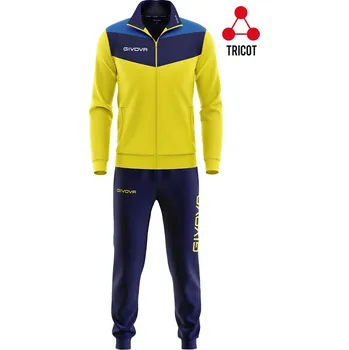 Moto kalhoty Sportovní souprava GIVOVA Campo Yellow-Blue L