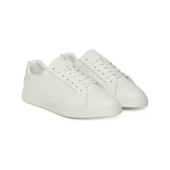Dámské tenisky Sneakersy Calvin Klein Low Pro Cups Lace Up Lth Aop HW0HW02817 Bílá 41