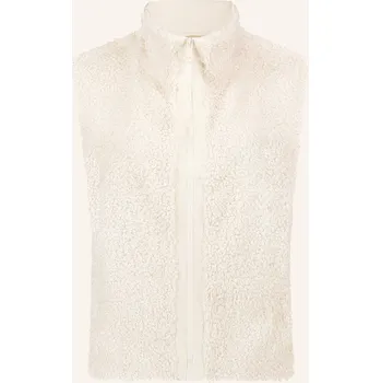 Betty&Co Dámská Plyšová Vesta, režná, 44