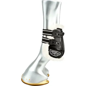 Koňské kamaše LAMI CELL Zadní kamaše pro koně s beránkem Barva: Hnědá, Velikost: M