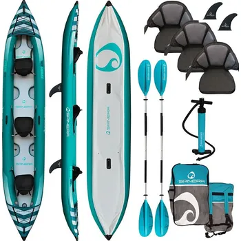 Kajak Nafukovací kajak SPINERA HYBRIS 475 trojmístný - varianta: základní sada