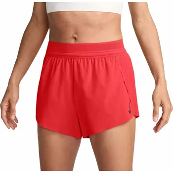 Dámské kraťasy Dámské sportovní kraťasy Nike AEROSWIFT DFADV MR 3IN SHORT W červené FN2328-696 - M | UK 11,5 | US 12