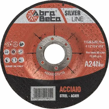 Řezný kotouč Abra Beta Kotouč brusný vypouklý, na ocel 115x6,5, B/V