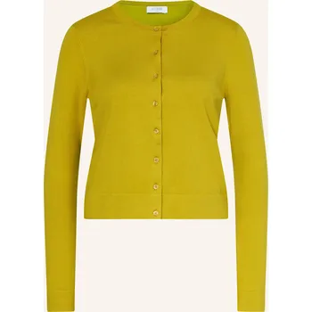 Dámský svetr Hobbs Dámský Pletený Kabátek Michelle, tmavě žlutá, 36