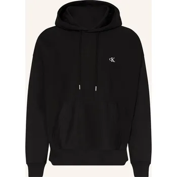 Pánská mikina Calvin Klein Jeans Pánská Mikina S Kapucí, černá, M