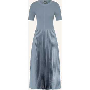 Dámské šaty Boss Dámské Šaty Fadridi Ze Směsi Materiálů S Plisováním,...