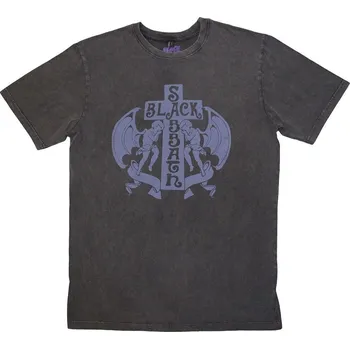 Black Sabbath Tričko Angels Unisex Charcoal Grey 2XL