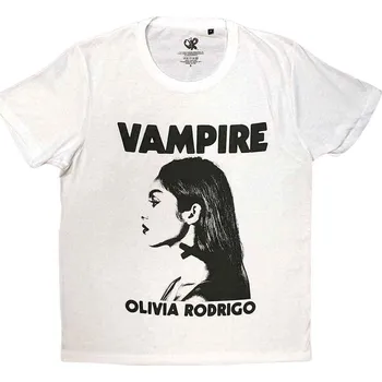 Olivia Rodrigo Vampire White XL Tričko