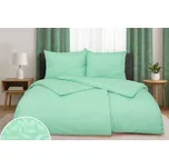 Povlečení DAMAŠEK mikro OKSA mint