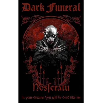 Vlajka Dark Funeral Nosferatu Vlajka