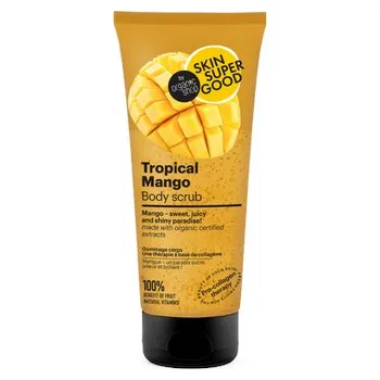 Tělový peeling Organic Shop Tělový peeling Tropické mango Skin Super Good (Body Scrub) 200 ml + 2 měsíce na vrácení zboží