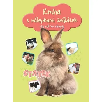 Kniha s nálepkami zvířátek Statek více než 100 nálepek