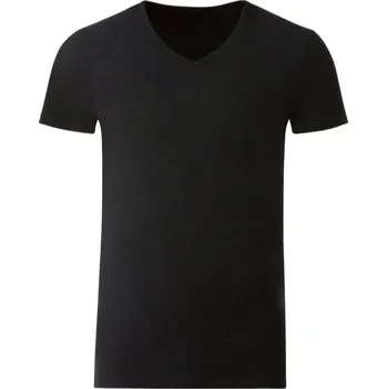 Pánské tričko Pánské triko Benetton Men V-Neck T-Shirt Black M