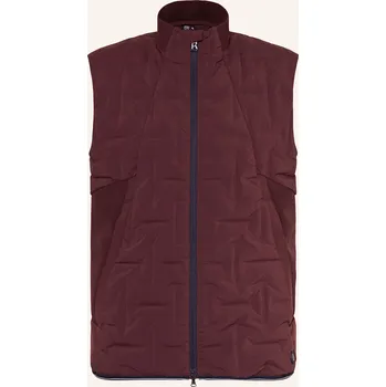 Pánská vesta Bogner Pánská Hybridní Péřová Vesta Sascha-D, tmavě červená, 56
