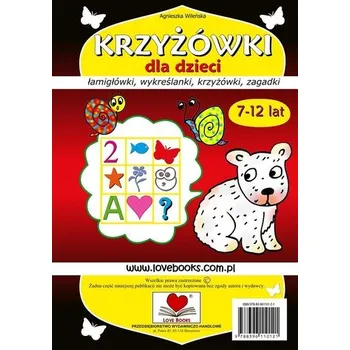 Bystrá hlava Krzyżówki dla dzieci 7-12 lat - Agnieszka Wileńska