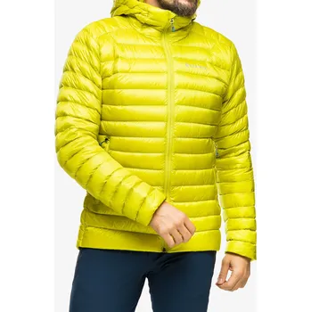 Péřová bunda Montane Anti-Freeze Hoodie - citrus spring