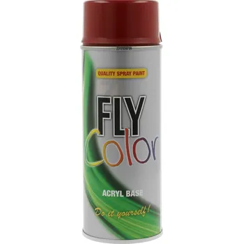 Barva ve spreji FLY Color RAL 3004 Purpurově červená akrylátová barva ve spreji 400 ml
