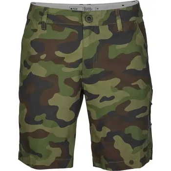Pánské kraťasy Fox Essex Camo Short 3.0 S (30) green camo