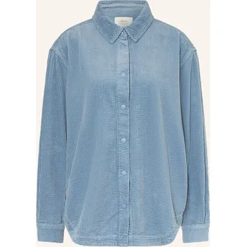 Dámská halenka Lanius Dámská Košilová Halenka Z Manšestru, černošedá, 34