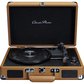 Gramofon Lenco TT-10BN gramofon hnědá