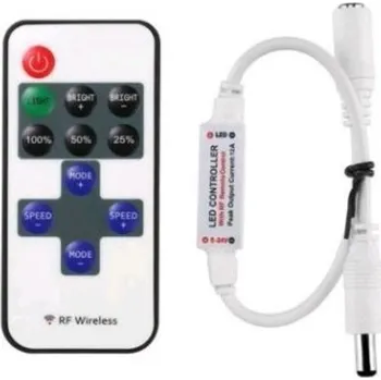 LED páska Stmívač jednobarevného led pásku 144W s dálkovým ovládáním