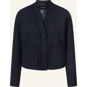 Dámské sako Windsor. Dámská Tvídová Bunda, tmavě modrá, 38