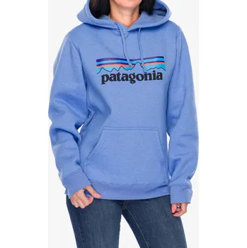 Pánská mikina Mikina s kapucí Patagonia P-6 Logo Uprisal Hoody - abundant blue