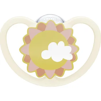 dudlíky NUK Dudlík Space Slunce v boxu 6-18m