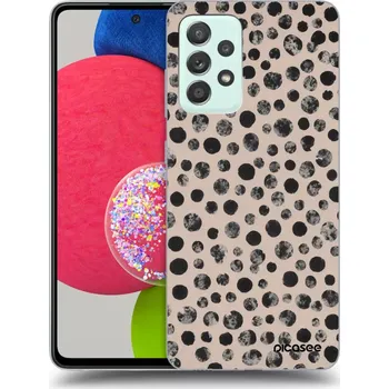 Pouzdro na mobilní telefon Picasee silikonový průhledný obal pro Samsung Galaxy A52s 5G A528B - Dots
