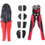 KRAFT&DELE Sada krimpovacích a odizolovacích kleští s výměnnými čelistmi 16816 KD10693