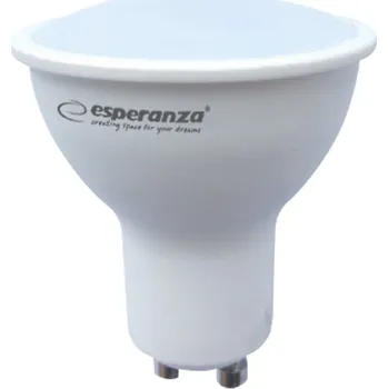Esperanza LED žárovka GU10, 4W teplá bílá 73097&nbsp;ELL141