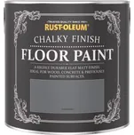 Barva na podlahy Rust-Oleum Chalky Finish Floor Paint Barva: Anthracite/ šedá antracitová, Velikost: 2,5 l