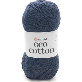 Příze Yarn Art příze Eco Cotton 784 tmavě modrá
