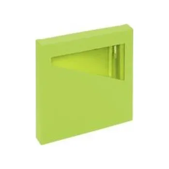 Set školních potřeb Notes A6 z długopisem limonkowy w pudełku