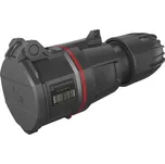 WALTHER FW331506SK CEE Spojka NEO Classic, 32A 5P 400V 6h, IP54, se šroubovým připojením, černá/červená