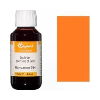 Speciální výtvarná barva Napařovací barva na hedvábí Dupont 125ml – 764 Mandarin