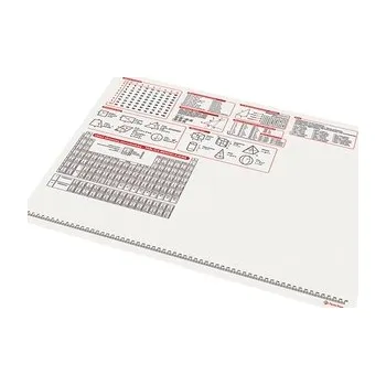 Set školních potřeb Biurwar przeźroczysty z nadrukiem 2 kolory 318-0052-99 - 0318-0052-01