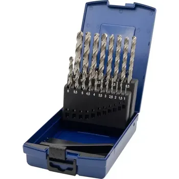 Vrták WEMAG Vrták spirálový HSS-Co5, DIN338-N, 5xD, válcová stopka, vybrušovaný, 130 stupňů (3,2mm DIN338 Typ Inox 130 stupňů)