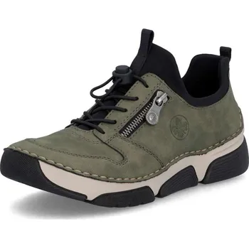 Dámská móda Dámské tenisky RIEKER 45951-52 zelená W5 37