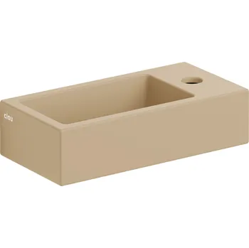 Clou Flush umyvadlo 36x18 cm obdélníkový klasický-na pult hnědá/béžová CL/03.34030