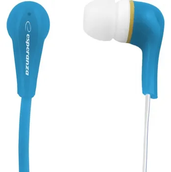 Sluchátka Esperanza Sluchátka do uší LOLLIPOP, modrá 72761&nbsp;EH146B
