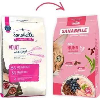 Krmivo pro kočku SANABELLE Adult Kuřecí pro dospělé kočky 8 kg