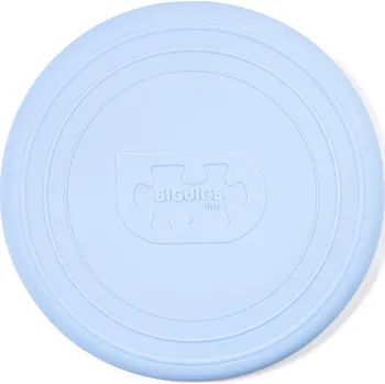 Dětský míč Bigjigs Toys Frisbee modré Powder