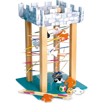 Výuková hračka small foot Dřevěná hra Věž duchů