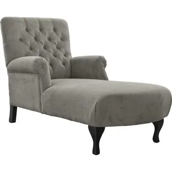 Křeslo Solenzara Čalouněné křeslo Maya Simple Chaise Longue - NC-7171 Látkové čelounění: TP-007 Vínová, Povrchová úprava nohou: Whitewash M Beech P132A